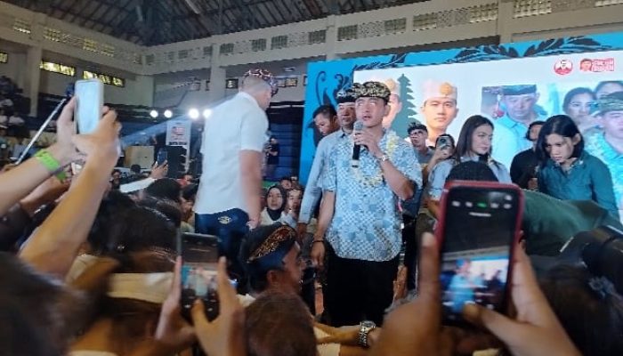 Kampanye di Bali, Gibran: Bali Butuh Kerja Ekstra Keras untuk Menang Satu Putaran