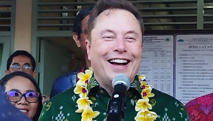 Datang ke Puskesmas di Bali, Elon Musk Luncurkan Layanan Internet Starlink