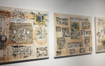 Sentuhan Mistis Pameran Tunggal Kacatri Made Wiradana, Transformasi Kaya Primitif ke Rerajahan Bali